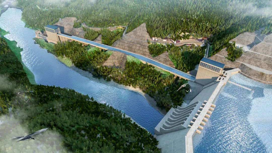 龙滩水电站1000吨级通航建筑物工程正式开工3.jpg 龙滩水电站1000吨级通航建筑物工程正式开工3.jpg